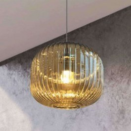 Ceiling Lamp Carmen/2A 2673 25x20/350cm 1xE27 Brown Sikrea BROWN