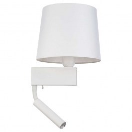 Wall Lamp Chillin 8216 1xE27 max 40W & 1xG9 max 10W White Nowodvorski WHITE