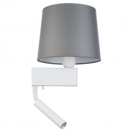 Wall Lamp Chillin 8215 1xE27 max 40W & 1xG9 max 10W Grey-White Nowodvorski GREY-WHITE