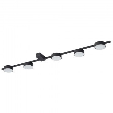 Φωτιστικό Οροφής - Πλαφονιέρα Pills 8262 5xGX53 max 8W Black Nowodvorski