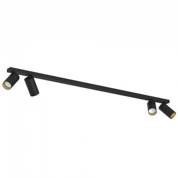 Φωτιστικό Οροφής - Σποτ Mono 7768 4xGU10 10W Black-Gold Nowodvorski