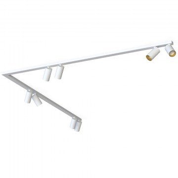 Ceiling Light - Spot Mono Corner 7695 8xGU10 10W 2X150 White-Gold Nowodvorski