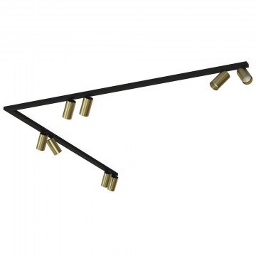 Ceiling Light - Spot Mono Corner 7755 8xGU10 10W 2X150 Solid Brass Nowodvorski