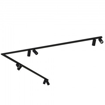 Ceiling Light - Spot Mono Corner 7723 8xGU10 10W 2X200 Black Nowodvorski