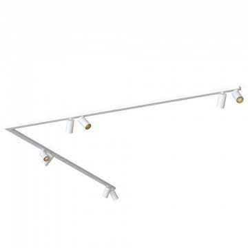 Ceiling Light - Spot Mono Corner 7697 8xGU10 10W 2X200 White-Gold Nowodvorski