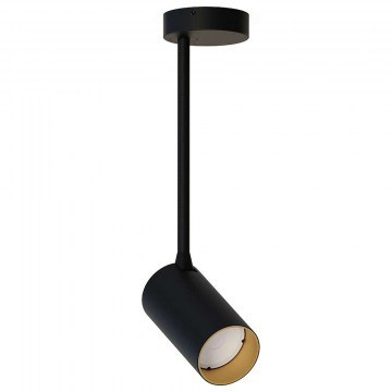 Φωτιστικό Οροφής - Σποτ Mono Long S 7673 1xGU10 10W Black-Gold Nowodvorski