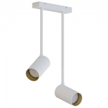 Ceiling Light - Spot Mono Long 7672 2xGU10 10W White-Gold Nowodvorski