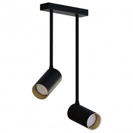 Φωτιστικό Οροφής - Σποτ Mono Long 7675 2xGU10 10W Black-Gold Nowodvorski BLACK-GOLD