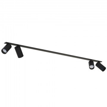 Ceiling Light - Spot Mono Surface 7836 4xGU10 10W Black Nowodvorski
