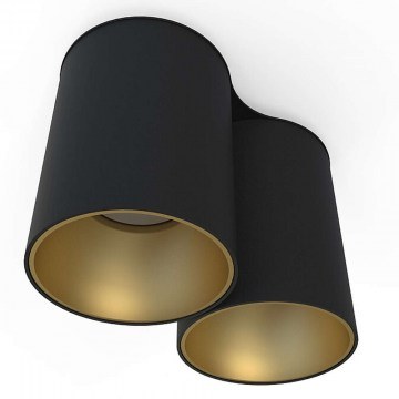 Ceiling Light Eye Tone 8087 2xGU10 10W Black-Gold Nowodvorski