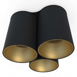 Ceiling Light Eye Tone 8092 3xGU10 10W Black-Gold Nowodvorski BLACK-GOLD