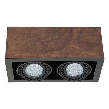 Ceiling Light Box 7650 2xGU10 15W Antique Nowodvorski