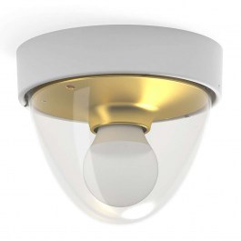 Φωτιστικό Οροφής - Πλαφονιέρα Nook 7970 1xE27 10W Φ18cm White-Gold Nowodvorski WHITE-GOLD