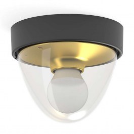 Φωτιστικό Οροφής - Πλαφονιέρα Nook 7976 1xE27 10W Φ18cm Black-Gold Nowodvorski BLACK-GOLD