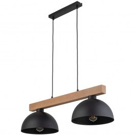 Φωτιστικό Οροφής - Ράγα Oslo 4711 83x33,5x120cm 2xΕ27 15W Black TK Lighting BLACK