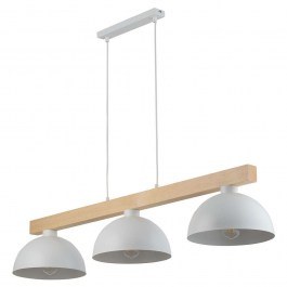 Ceiling Lamp - Rail Oslo 4712 118x27x115cm 3xΕ27 15W White TK Lighting WHITE