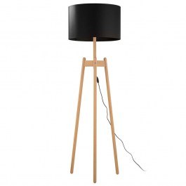 Φωτιστικό Δαπέδου Perez 5425 1xΕ27 15W Φ50cm 168cm Black TK Lighting BLACK
