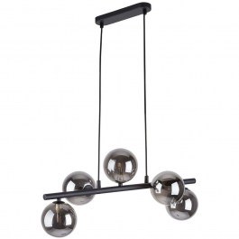 Φωτιστικό Οροφής - Ράγα Estera 6707 5xG9 6W 63x115cm Black TK Lighting BLACK
