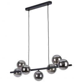 Φωτιστικό Οροφής - Ράγα Estera 5666 7xG9 6W 90x153cm Black TK Lighting BLACK