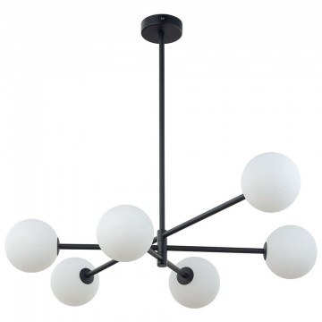 Φωτιστικό Οροφής Sarius 4732 6xG9 6W 90x64cm Black TK Lighting