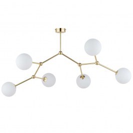 Ceiling Lamp Fairy 3532 6xG9 6W 105x55cm Gold TK Lighting GOLD