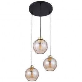 Ceiling Lamp Devi 4637 3xΕ27 15W 37x95cm Amber TK Lighting AMBER