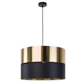 Φωτιστικό Οροφής Hilton 4346 1xΕ27 15W Φ50cm 175cm Gold-Black TK Lighting GOLD-BLACK