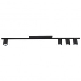 Φωτιστικό Οροφής - Σποτ Logan 4566 4xGU10 10W 100x11cm Black TK Lighting BLACK