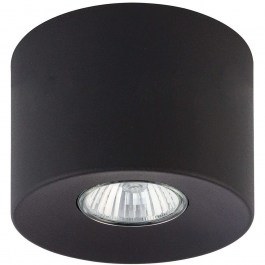 Φωτιστικό Οροφής - Σποτ Orion 3236 1xGU10 10W Φ11cm 9cm Black TK Lighting BLACK