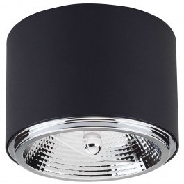 Φωτιστικό Οροφής - Σποτ Moris 3366 1xGU10 AR111 12W Φ11,3cm 8,4cm Black TK Lighting BLACK