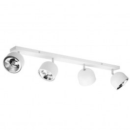 Φωτιστικό Οροφής - Σποτ Altea 6516 4xGU10 AR111 12W 97x17cm White TK Lighting WHITE