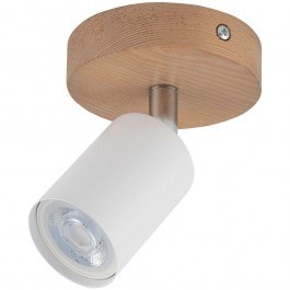 Φωτιστικό Οροφής - Σποτ Top Wood 3294 1xGU10 10W 10x14cm White TK Lighting WHITE