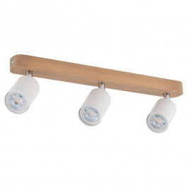 Φωτιστικό Οροφής - Σποτ Top Wood 3296 3xGU10 10W 53x14cm White TK Lighting WHITE