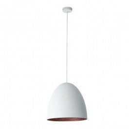 Ceiling Light Egg M 10318 38x150cm 1xE27 40W White-Copper Nowodvorski WHITE-COPPER