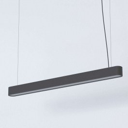 Φωτιστικό Οροφής-Ράγα Soft 7535 95x6x6/150cm LED 16W Graphite Nowodvorski GRAPHITE
