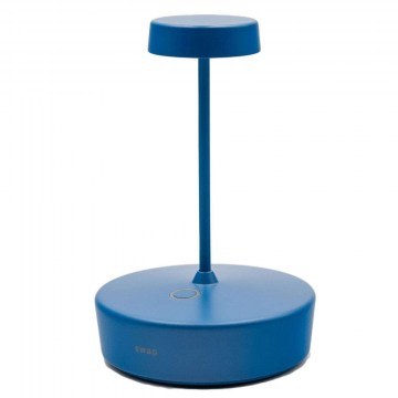 Rechargeable Table Lamp Swap Mini LD1011K3 D10x14,8cm Led 2W Blue Zafferano