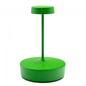 Rechargeable Table Lamp Swap Mini LD1011V3 D10x14,8cm Led 2W Green Zafferano