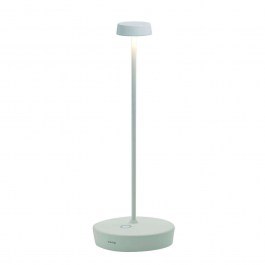 Rechargeable Table Lamp Swap LD1010B3 D10x32,5cm Led 2W White Zafferano WHITE