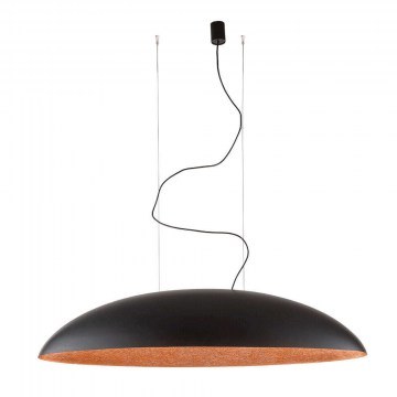 Φωτιστικό Οροφής Canoe 10322 117x28/250cm 5xE27 40W Black-Copper Nowodvorski