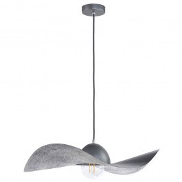 Φωτιστικό Οροφής Kapello M 32343 Φ55x12,5/80cm 1xE27 60W Silver Sigma Lighting SILVER