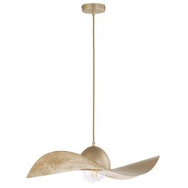 Φωτιστικό Οροφής Kapello M 32348 Φ55x12,5/80cm 1xE27 60W Gold Sigma Lighting GOLD