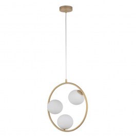 Φωτιστικό Οροφής Aqua 3 33415 Φ40/12x90cm 3xG9 12W Gold Sigma Lighting GOLD