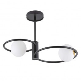 Φωτιστικό Οροφής-Πλαφονιέρα Aqua 2 33462 32x55x37cm 2xG9 12W Black Sigma Lighting BLACK