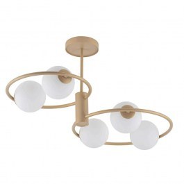 Φωτιστικό Οροφής-Πλαφονιέρα Aqua 5 33470 40x70x37cm 5xG9 12W Gold Sigma Lighting GOLD