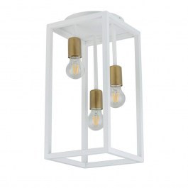 Φωτιστικό Οροφής-Πλαφονιέρα Vigo 3 32226 22x22x47cm 3xE27 60W White Sigma Lighting WHITE