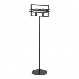 Φωτιστικό Δαπέδου Merci 50323 35x41x162cm 2xE27 60W Black Sigma Lighting BLACK