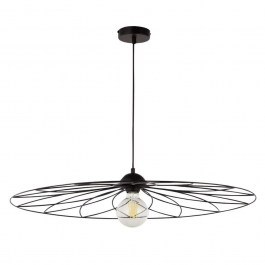 Ceiling Light Flower L 32053 73x73x80cm 1xE27 Black Sigma Lighting BLACK