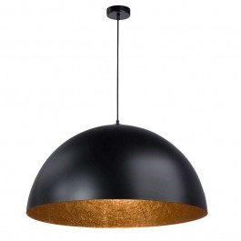 Ceiling Light Sfera 90 30126 D90cm 1xΕ27 60W Black-Copper Sigma Lighting BLACK-COPPER