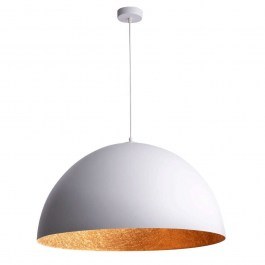 Ceiling Light Sfera 70 30134 D70cm 1xΕ27 60W White-Copper Sigma Lighting WHITE-COPPER