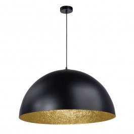 Ceiling Light Sfera 70 30131 D70cm 1xΕ27 60W Black-Gold Sigma Lighting BLACK-GOLD